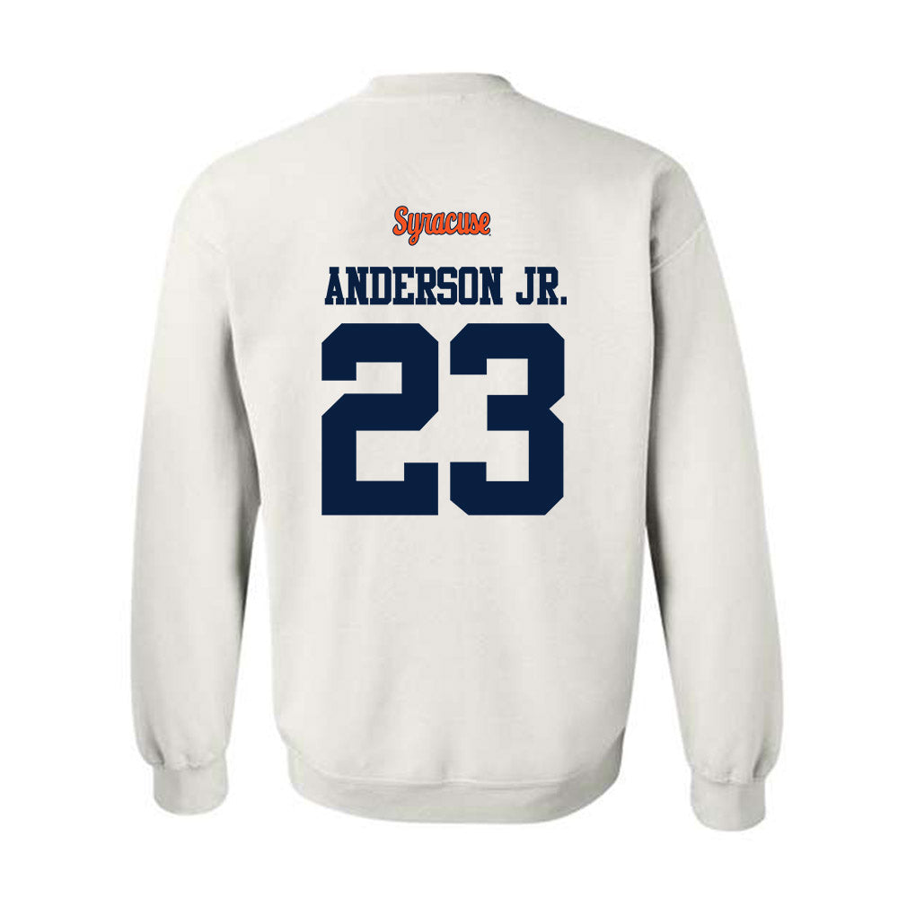 Syracuse - NCAA Football : Shavane Anderson Jr. - Classic Shersey Crewneck Sweatshirt-1