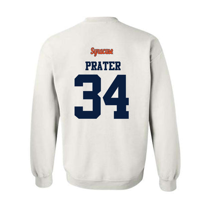 Syracuse - NCAA Football : Nate Prater - Classic Shersey Crewneck Sweatshirt-1