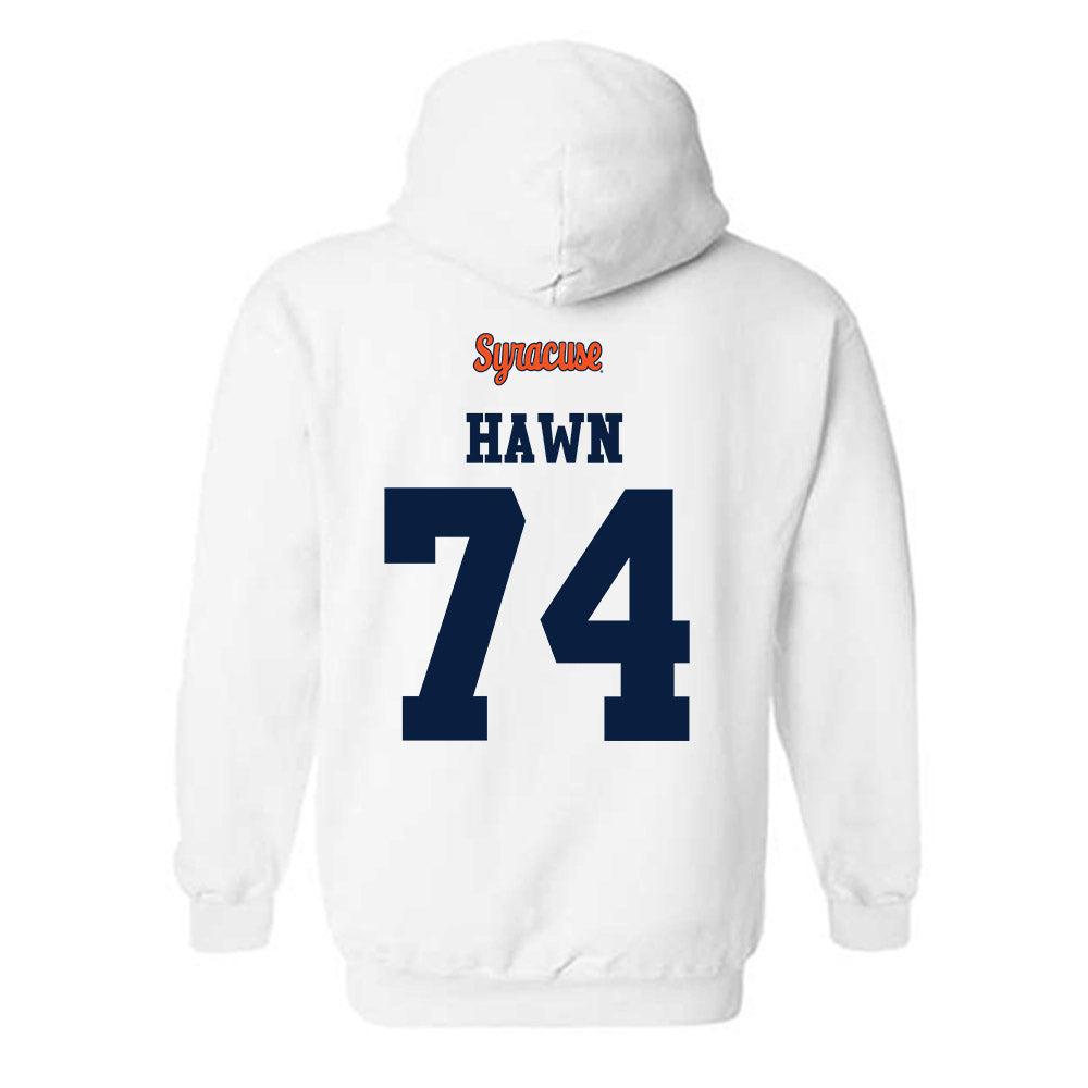 Syracuse - NCAA Football : Matt Hawn - Classic Shersey Hooded Sweatshirt-1