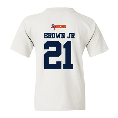 Syracuse - NCAA Football : Francis Brown Jr - Classic Shersey Youth T-Shirt-1