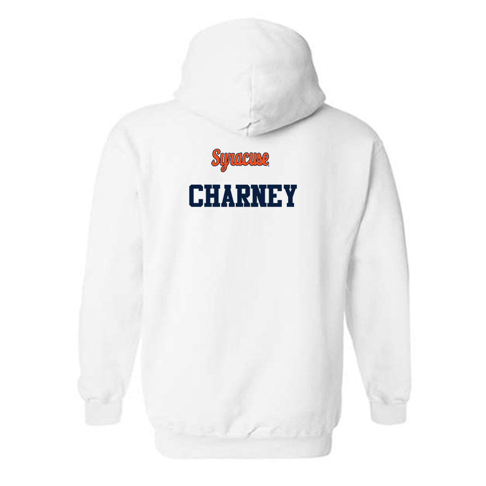 Syracuse - NCAA Football : Brayden Charney - Classic Shersey Hooded Sweatshirt-1