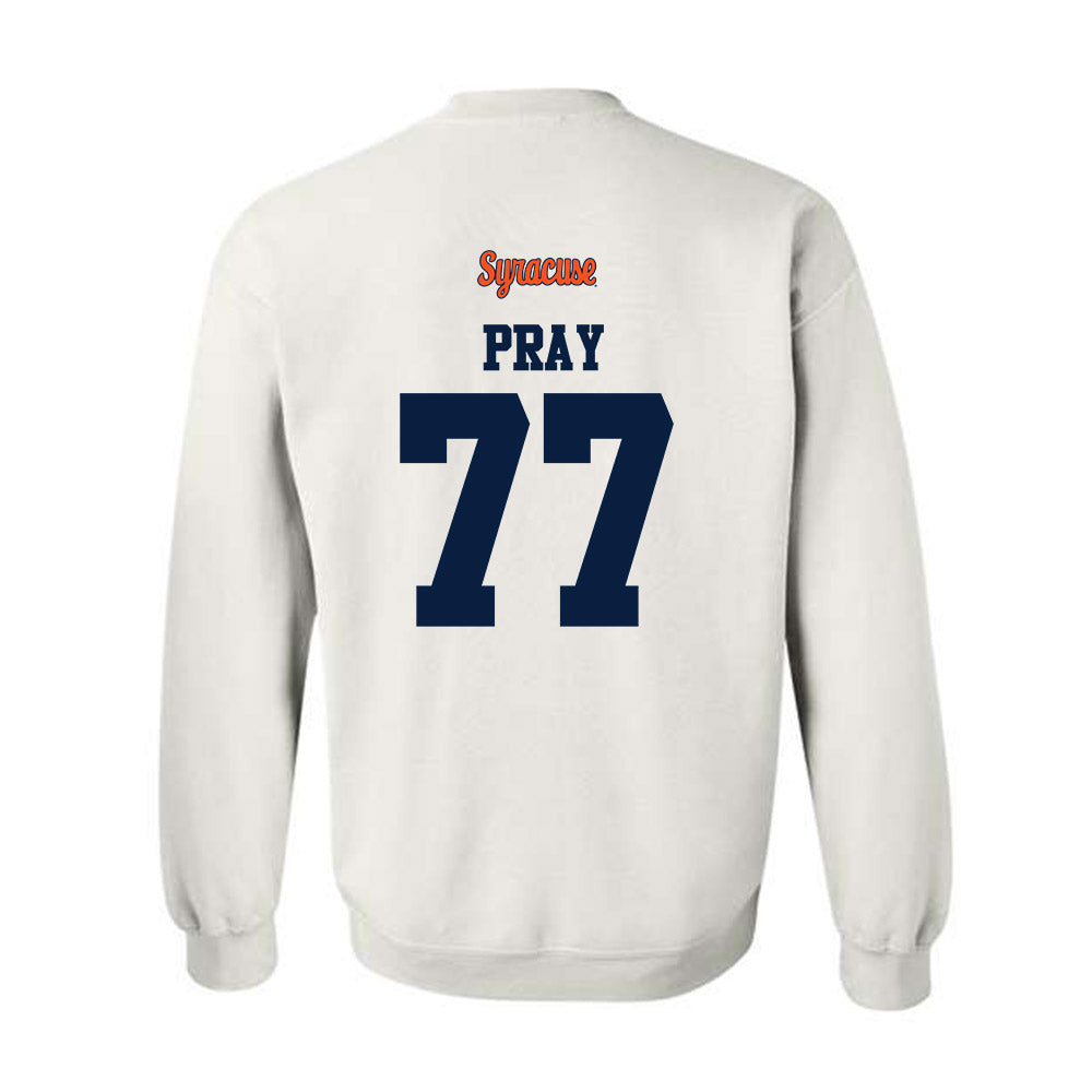 Syracuse - NCAA Football : Jaylen Pray - Classic Shersey Crewneck Sweatshirt-1