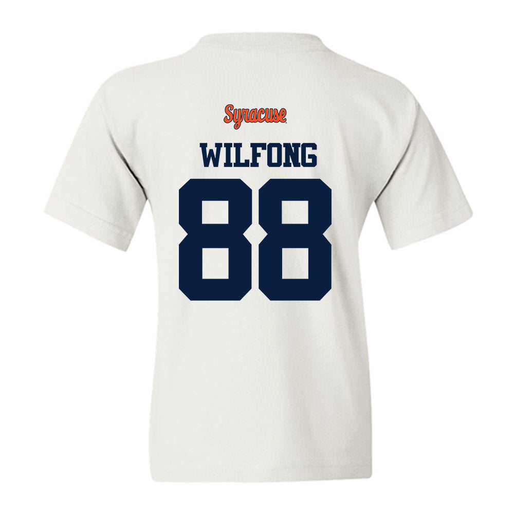 Syracuse - NCAA Football : Terrell Wilfong - Classic Shersey Youth T-Shirt-1