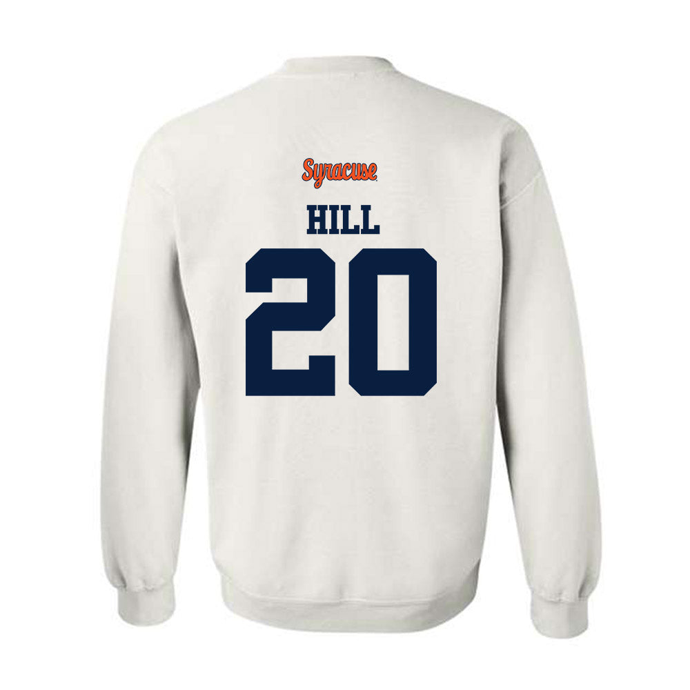 Syracuse - NCAA Football : Tylik Hill - Classic Shersey Crewneck Sweatshirt-1