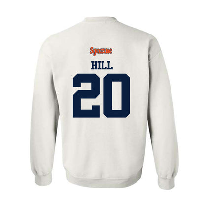 Syracuse - NCAA Football : Tylik Hill - Classic Shersey Crewneck Sweatshirt-1