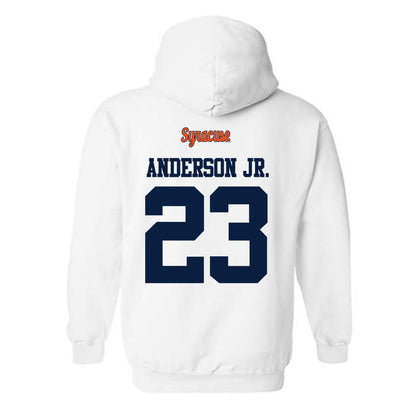 Syracuse - NCAA Football : Shavane Anderson Jr. - Classic Shersey Hooded Sweatshirt-1