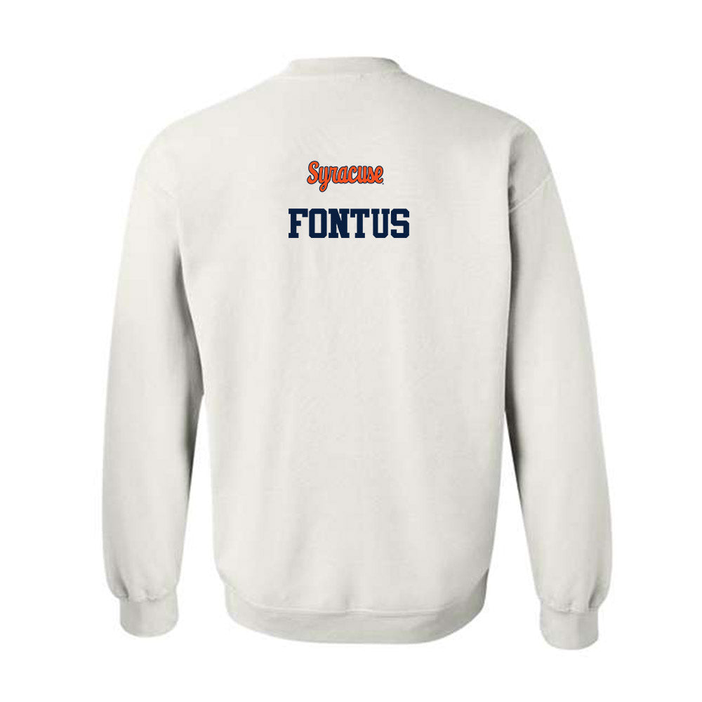 Syracuse - NCAA Football : Dillan Fontus - Classic Shersey Crewneck Sweatshirt-1