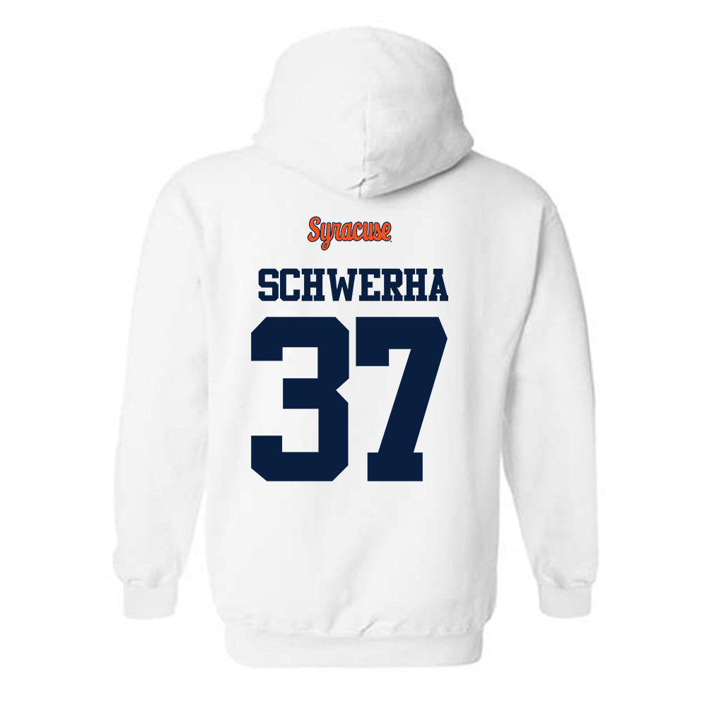 Syracuse - NCAA Football : Timothy Schwerha - Classic Shersey Hooded Sweatshirt-1