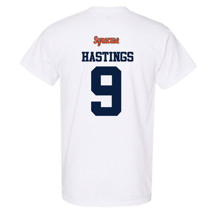 Syracuse - NCAA Football : Isaiah Hastings - Classic Shersey T-Shirt-1