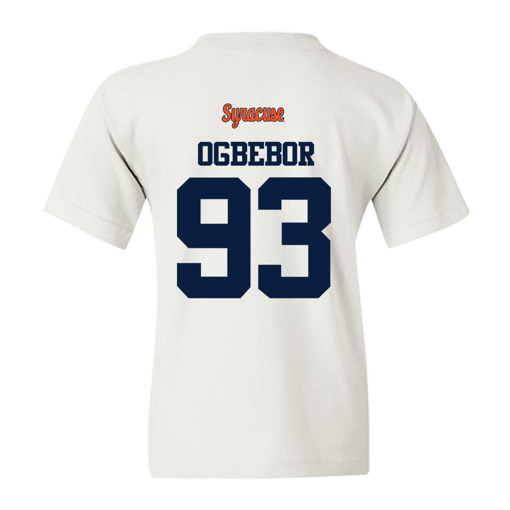 Syracuse - NCAA Football : Nissi Ogbebor - Classic Shersey Youth T-Shirt-1
