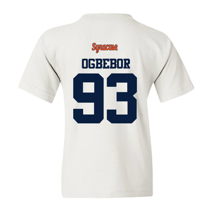 Syracuse - NCAA Football : Nissi Ogbebor - Classic Shersey Youth T-Shirt-1