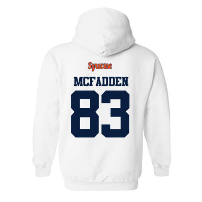 Syracuse - NCAA Football : Julian McFadden - Classic Shersey Hooded Sweatshirt-1