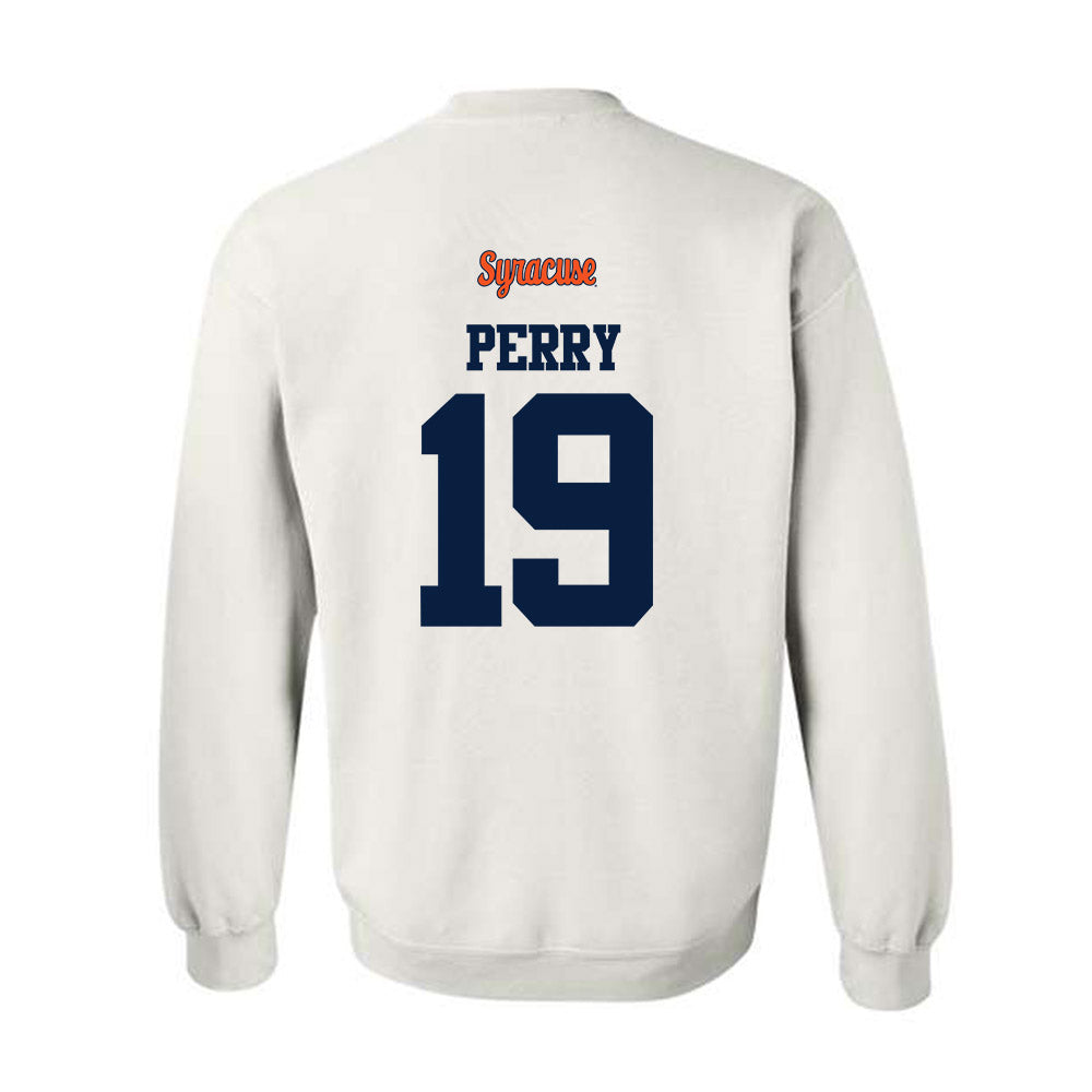 Syracuse - NCAA Football : Cornell Perry - Classic Shersey Crewneck Sweatshirt-1