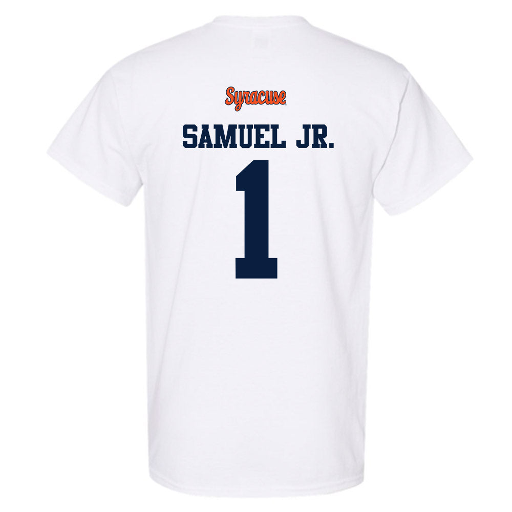Syracuse - NCAA Football : Demetres Samuel Jr. - Classic Shersey T-Shirt-1