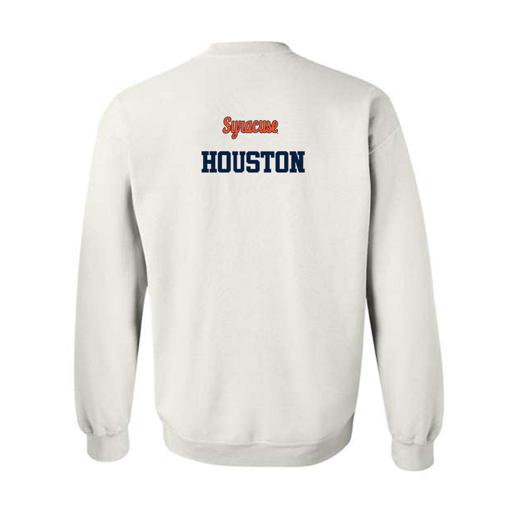 Syracuse - NCAA Football : Kordae Houston - Classic Shersey Crewneck Sweatshirt-1