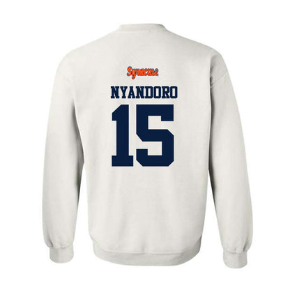 Syracuse - NCAA Football : Nathan Nyandoro - Classic Shersey Crewneck Sweatshirt-1