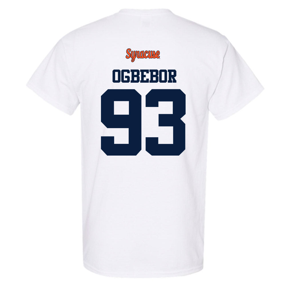 Syracuse - NCAA Football : Nissi Ogbebor - Classic Shersey T-Shirt-1