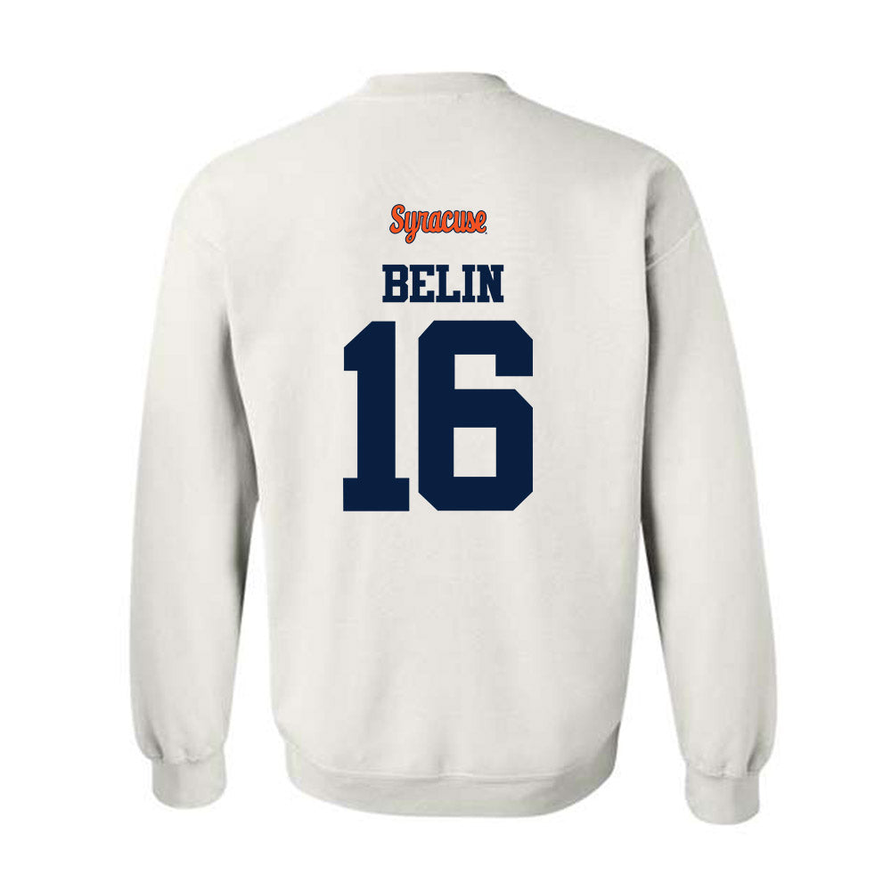 Syracuse - NCAA Football : Rich Belin - Classic Shersey Crewneck Sweatshirt-1