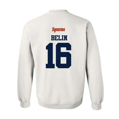 Syracuse - NCAA Football : Rich Belin - Classic Shersey Crewneck Sweatshirt-1