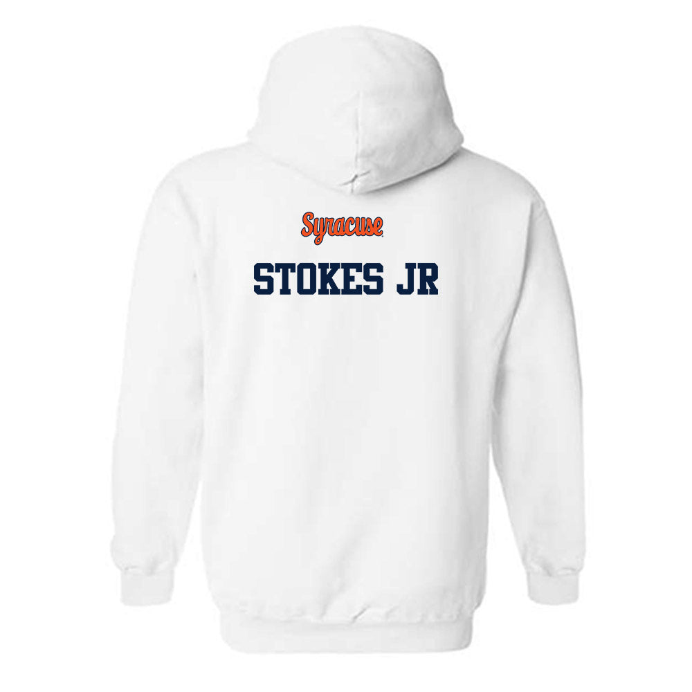 Syracuse - NCAA Football : Darnell Stokes Jr - Classic Shersey Hooded Sweatshirt-1