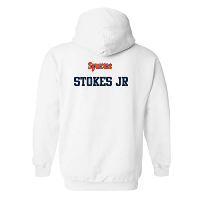 Syracuse - NCAA Football : Darnell Stokes Jr - Classic Shersey Hooded Sweatshirt-1