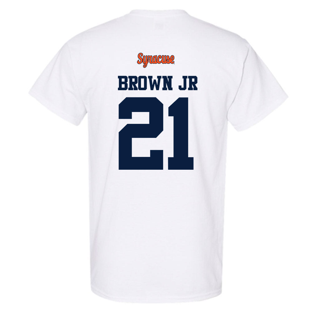 Syracuse - NCAA Football : Francis Brown Jr - Classic Shersey T-Shirt-1
