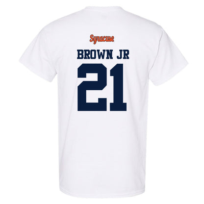Syracuse - NCAA Football : Francis Brown Jr - Classic Shersey T-Shirt-1