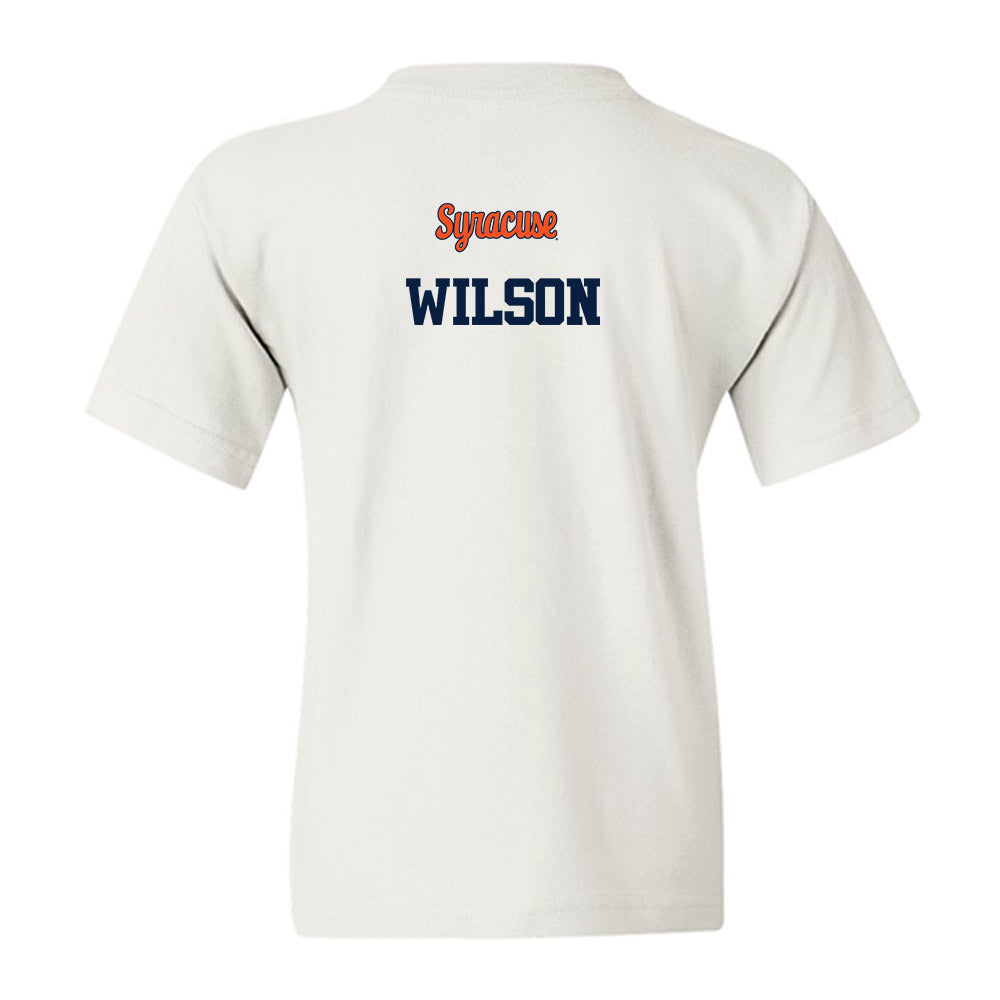 Syracuse - NCAA Football : Kamron Wilson - Classic Shersey Youth T-Shirt-1