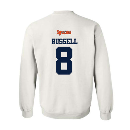 Syracuse - NCAA Football : Tyshawn Russell - Classic Shersey Crewneck Sweatshirt-1