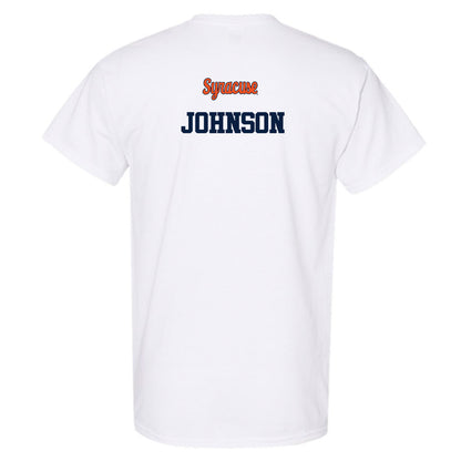 Syracuse - NCAA Football : Jujuan Johnson - Classic Shersey T-Shirt-1