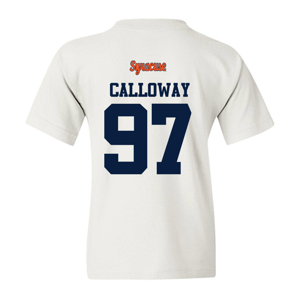Syracuse - NCAA Football : Clark Calloway - Classic Shersey Youth T-Shirt-1