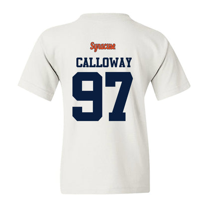 Syracuse - NCAA Football : Clark Calloway - Classic Shersey Youth T-Shirt-1