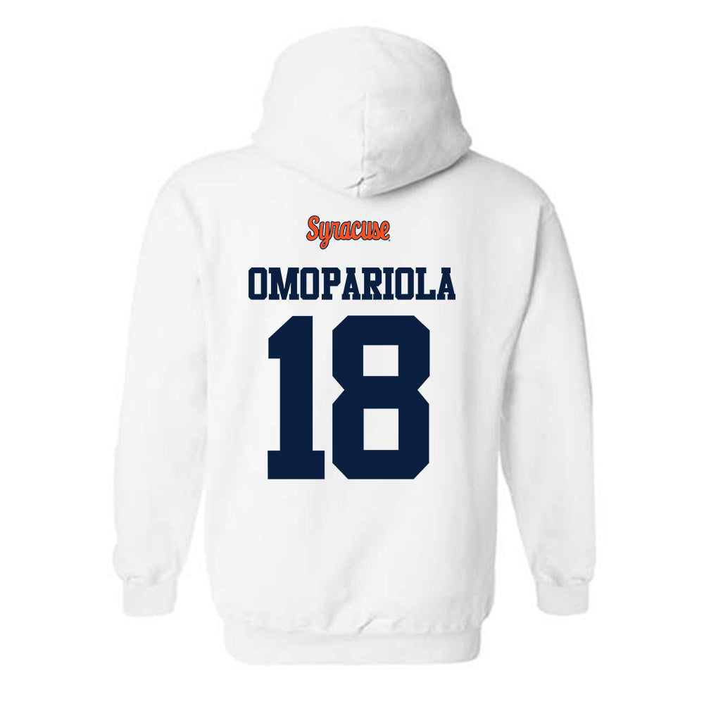 Syracuse - NCAA Football : Oluwademilade (David) Omopariola - Classic Shersey Hooded Sweatshirt-1