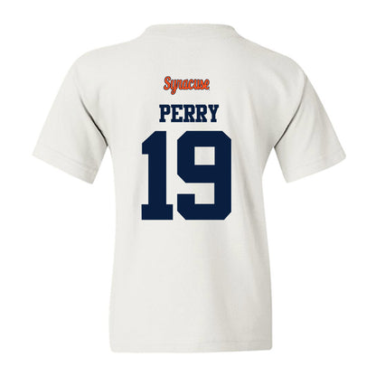 Syracuse - NCAA Football : Cornell Perry - Classic Shersey Youth T-Shirt-1