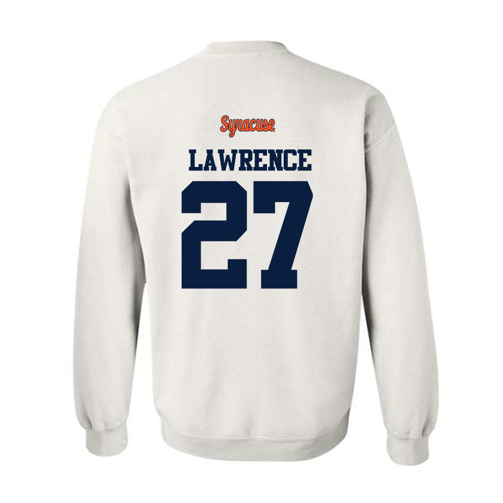 Syracuse - NCAA Football : Javon Lawrence - Classic Shersey Crewneck Sweatshirt-1