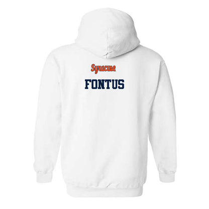 Syracuse - NCAA Football : Dillan Fontus - Classic Shersey Hooded Sweatshirt-1