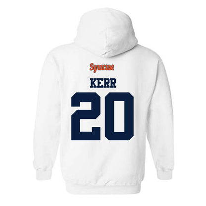 Syracuse - NCAA Football : Davion Kerr - Classic Shersey Hooded Sweatshirt-1