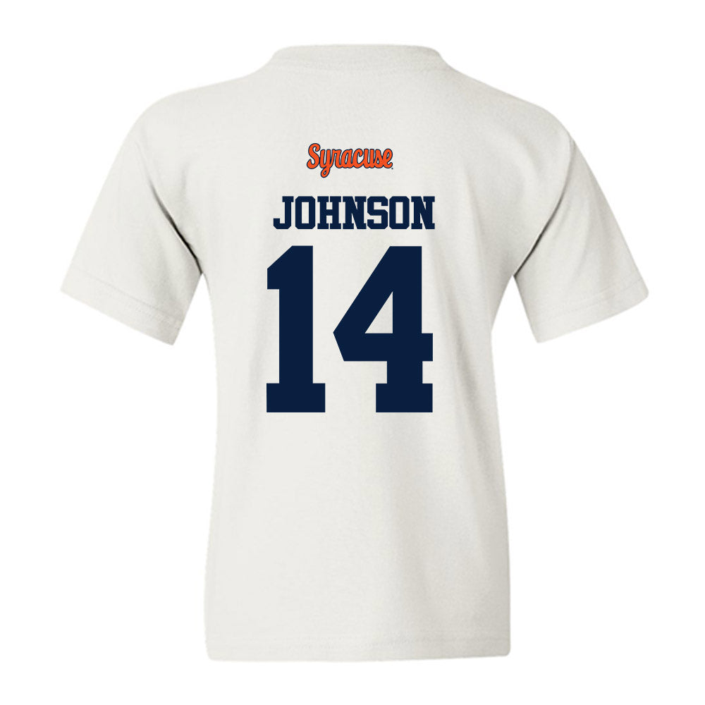Syracuse - NCAA Football : Darius Johnson - Classic Shersey Youth T-Shirt-1