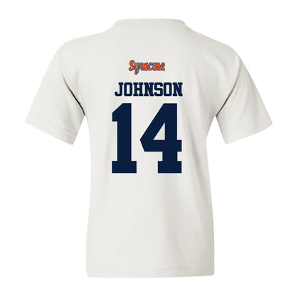 Syracuse - NCAA Football : Darius Johnson - Classic Shersey Youth T-Shirt-1