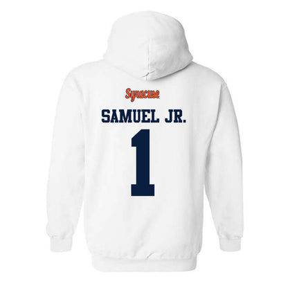 Syracuse - NCAA Football : Demetres Samuel Jr. - Classic Shersey Hooded Sweatshirt-1