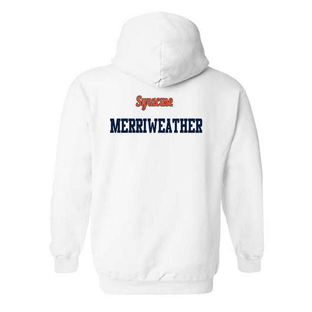 Syracuse - NCAA Football : Zamondre Merriweather - Classic Shersey Hooded Sweatshirt-1