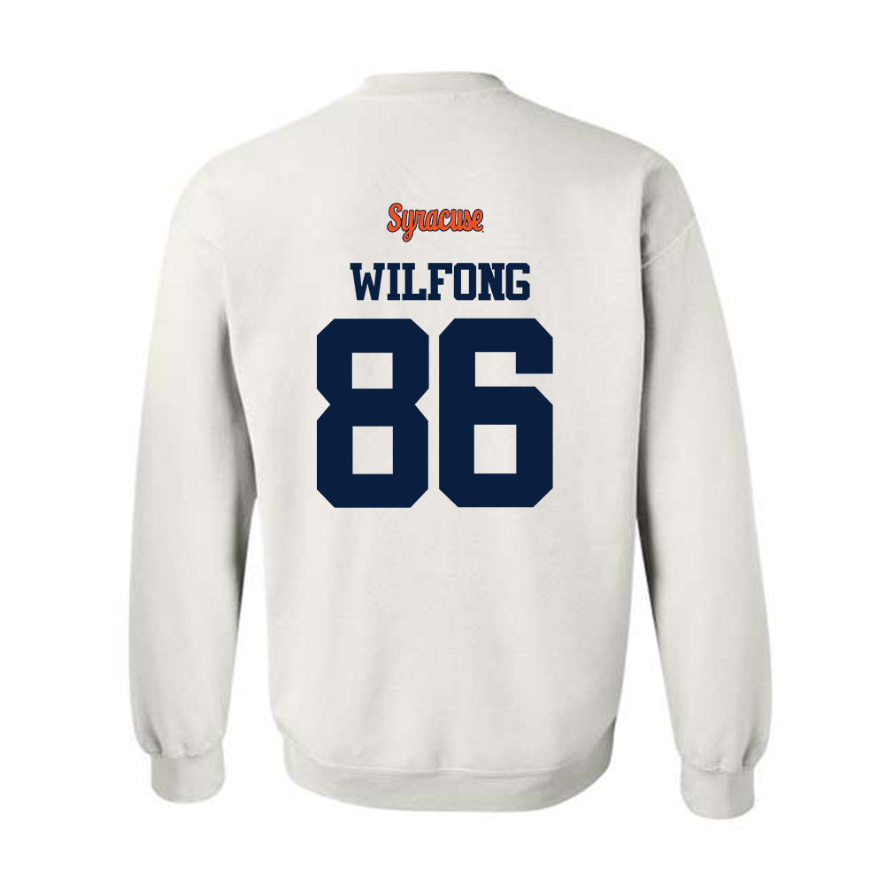 Syracuse - NCAA Football : Terrell Wilfong - Classic Shersey Crewneck Sweatshirt-1