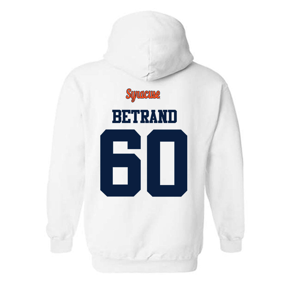 Syracuse - NCAA Football : Naquil Betrand - Classic Shersey Hooded Sweatshirt-1