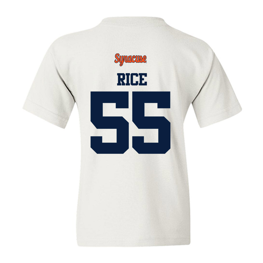 Syracuse - NCAA Football : Zach Rice - Classic Shersey Youth T-Shirt-1