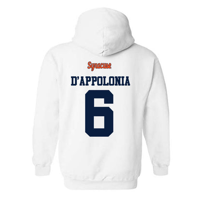Syracuse - NCAA Football : Chris D'Appolonia - Classic Shersey Hooded Sweatshirt-1