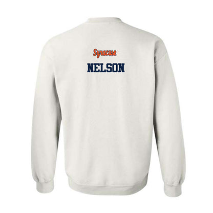 Syracuse - NCAA Football : Malachi Nelson - Classic Shersey Crewneck Sweatshirt-1