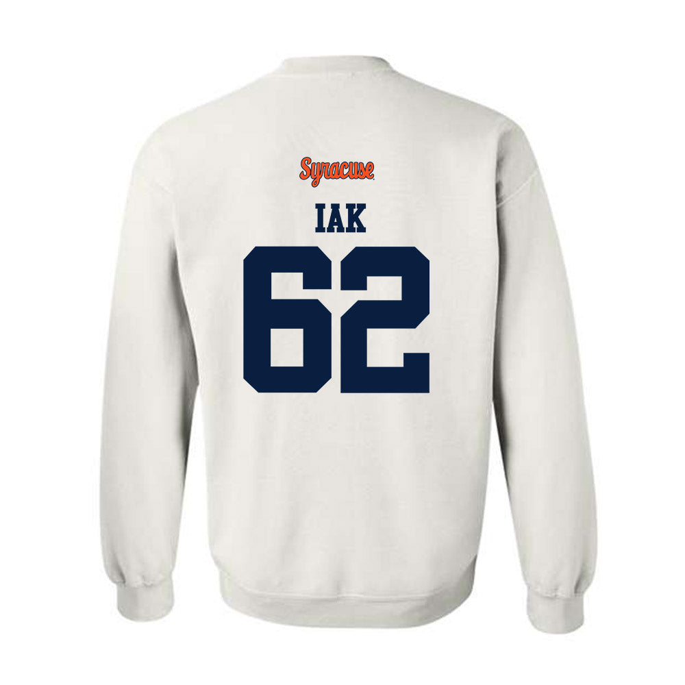 Syracuse - NCAA Football : Jackson Iak - Classic Shersey Crewneck Sweatshirt-1