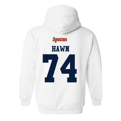 Syracuse - NCAA Football : Matthew Hawn - Classic Shersey Hooded Sweatshirt-1