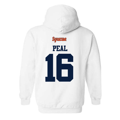 Syracuse - NCAA Football : Chris Peal - Classic Shersey Hooded Sweatshirt-1