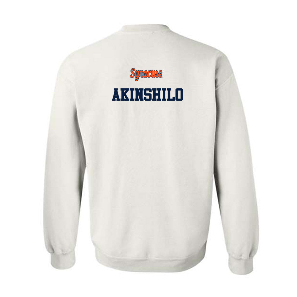 Syracuse - NCAA Football : Oluwafunto Akinshilo - Classic Shersey Crewneck Sweatshirt-1